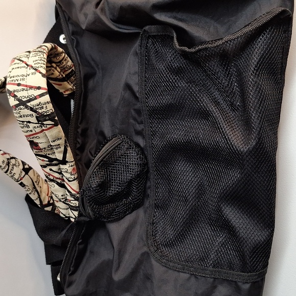 #ACW  E.M. KEKE sport canves bag collage of subway & train stations in France - Picture 9 of 16